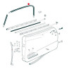 Joints toit-vitre Karmann-Ghia cabriolet