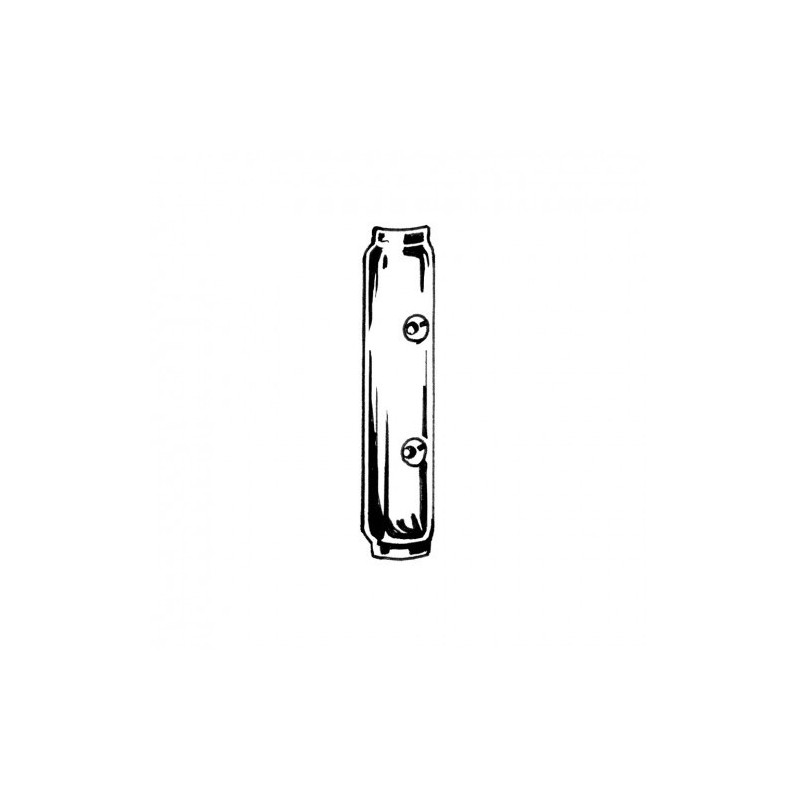 Couvre charnière pop-out chromé