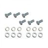 Kit boulons pour plaque de guidage toit ouvrant Cox et Combi