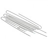 Kit tuyaux freins T3 08/83-07/85