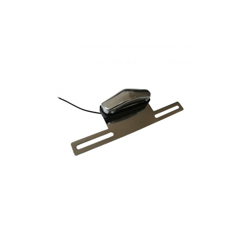Support plaque avec feu