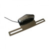 Support plaque avec feu