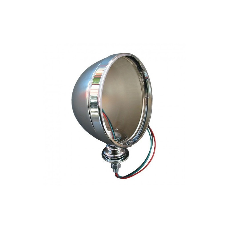Phare avant buggy 7'' chromé