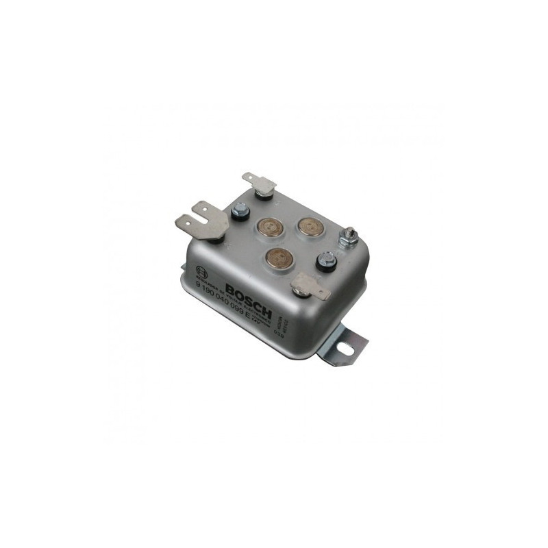 VW coccinelle et combi T1 ou T2 : régulateur 12 volts de charge de la batterie de marque Bosch.