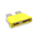 Fusible plat 20 ampères jaune