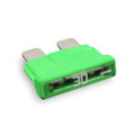 Fusible plat 30 ampères vert clair