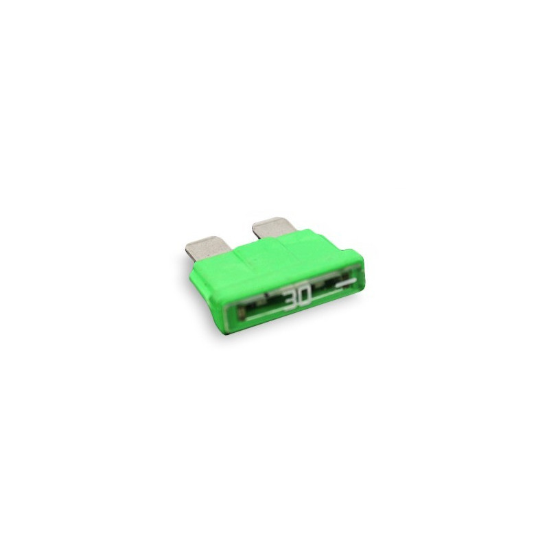Fusible plat 30 ampères vert clair