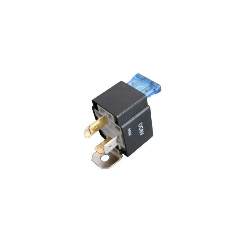 Relais 6 Volts 30 Ampères avec fusible de 15A