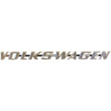 Monogramme Volkswagen lettres capitales capot arrière