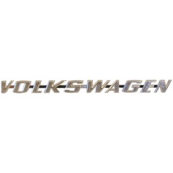Monogramme Volkswagen lettres capitales capot arrière