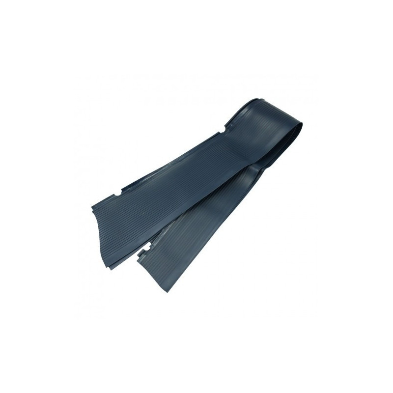 Tapis marche-pied bleu foncé
