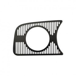 Grille 1 instrument 80 mm gauche noir à partir de 1957