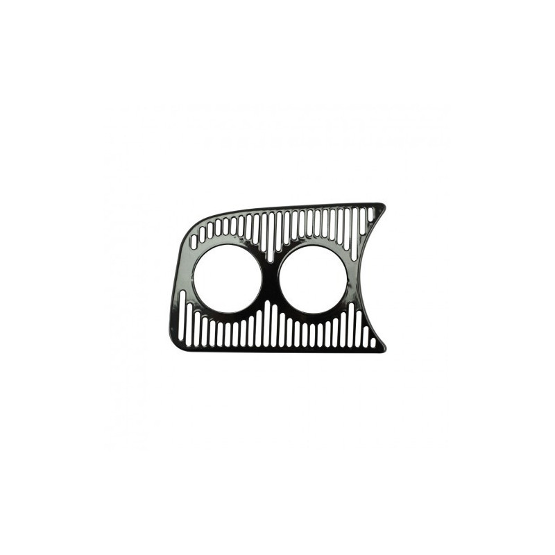 Grille 2 instruments 52 mm gauche noir Cox à partir de 1957