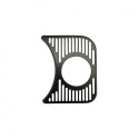 Grille 1 instrument 52 mm droite noir à partir de 1957
