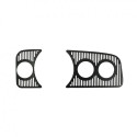 Grille 3 instruments 52 mm noir à partir de 1957