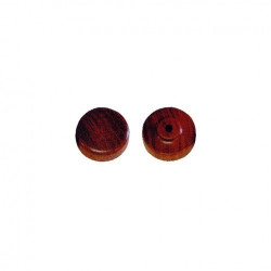 Bouton bois de rose radio Flat4