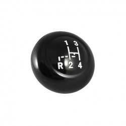 Bouton levier de vitesse 7mm noir