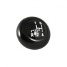 Bouton levier de vitesse 7mm noir