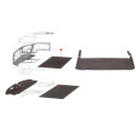 Tapis caoutchouc arrière Combi