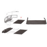 Tapis caoutchouc arrière Combi