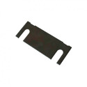 Plaque compensatrice en dessous porte coulissante Baywindow