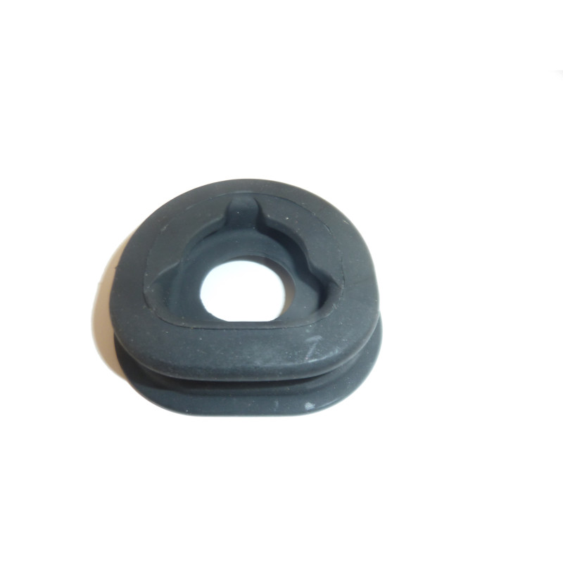 Shift rod seal between transmission nose and chassis