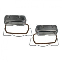Cache culbuteurs aluminium avec clips