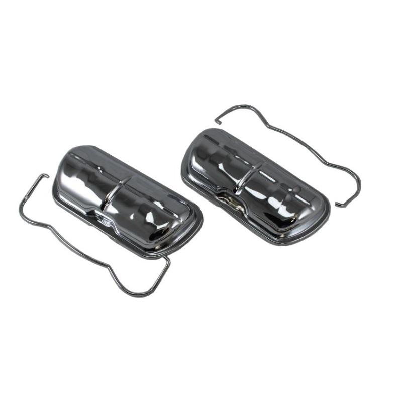 Caches culbuteurs avec clips chromé