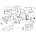 Tôle batterie Combi Split Auto Craft