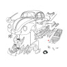 Dessous bas de caisse droite