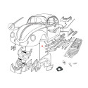Dessous longeron d'origine gauche OEM