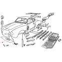 Bas de caisse avant Karmann-Ghia