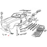 Bac aire face avant partie avant gauche Karmann Ghia