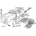 Bas de caisse avant droite Karmann-Ghia
