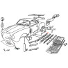 Bas de caisse arrière droite Karmann-Ghia