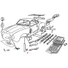 Partie longeron en bas avant gauche Karmann-Ghia
