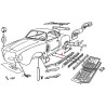 Connection longeron arrière droite Karmann-Ghia