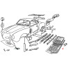 Support cric arrière Karmann Ghia