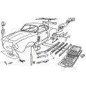Longeron gauche Karmann-Ghia