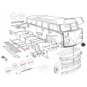 Panneau de porte latérale avant Combi Split Auto Craft