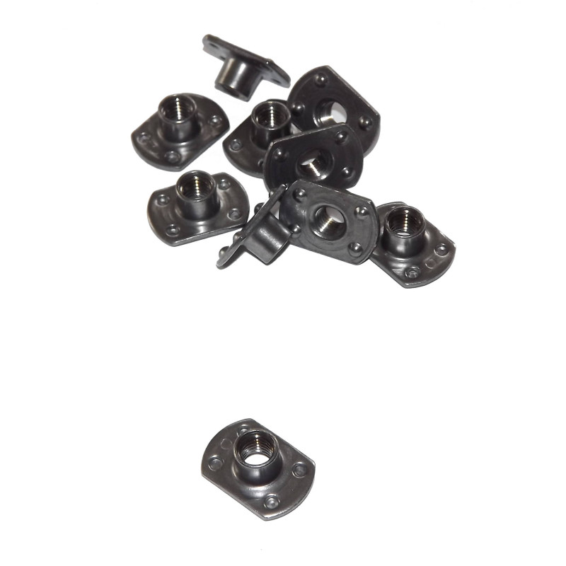 Écrou à tôle diamètre 8 mm. à l'unité