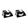 Couvre cylindre noir double admission