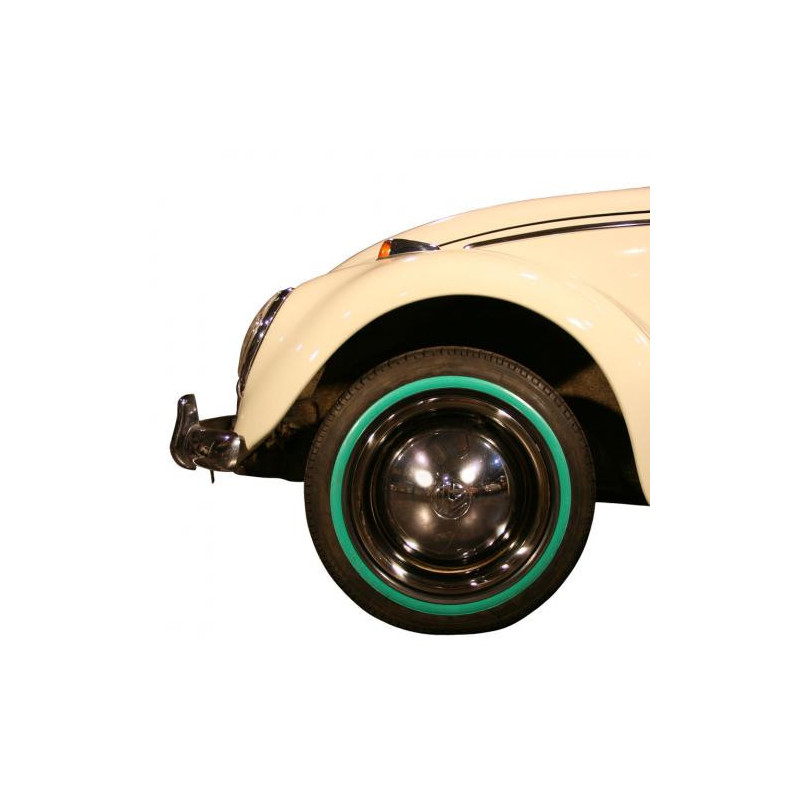 Flanc vert étroit pour pneu 15"