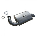 Silencieux Fatboy Inox poli pour Collecteur 13/1600 céramique