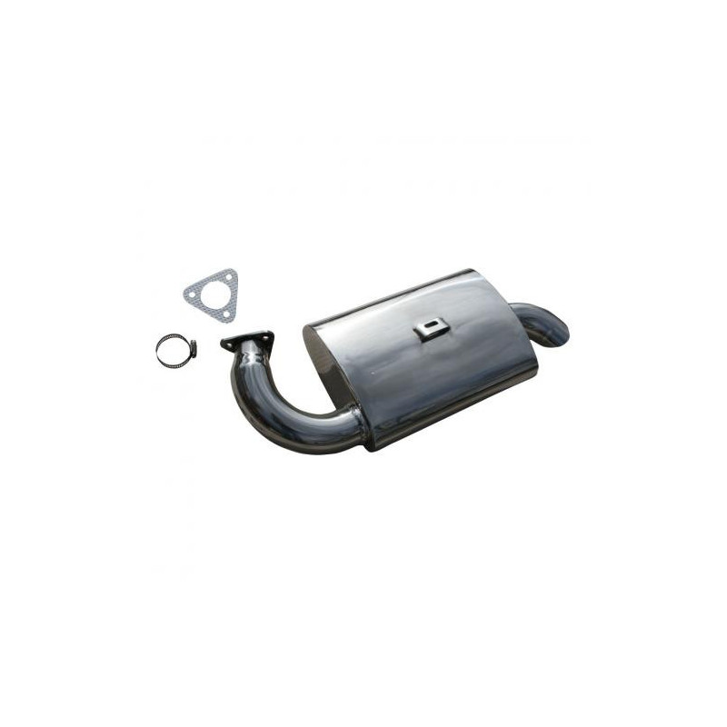 Silencieux Fatboy Inox poli pour Collecteur 13/1600 céramique