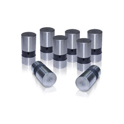 Poussoirs aluminium Type 4 8 pièces