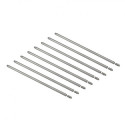 Tiges de culbuteur longues chrome-molybdène Qualité supérieure