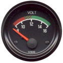 Voltmètre 12 volts diamètre 52mm VDO
