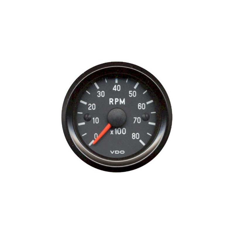 Compte-tours 8 000 tours 52mm VDO