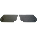 set de 2 cartons noirs sous banquette arrière cox cabriolet de 1965 à 1979